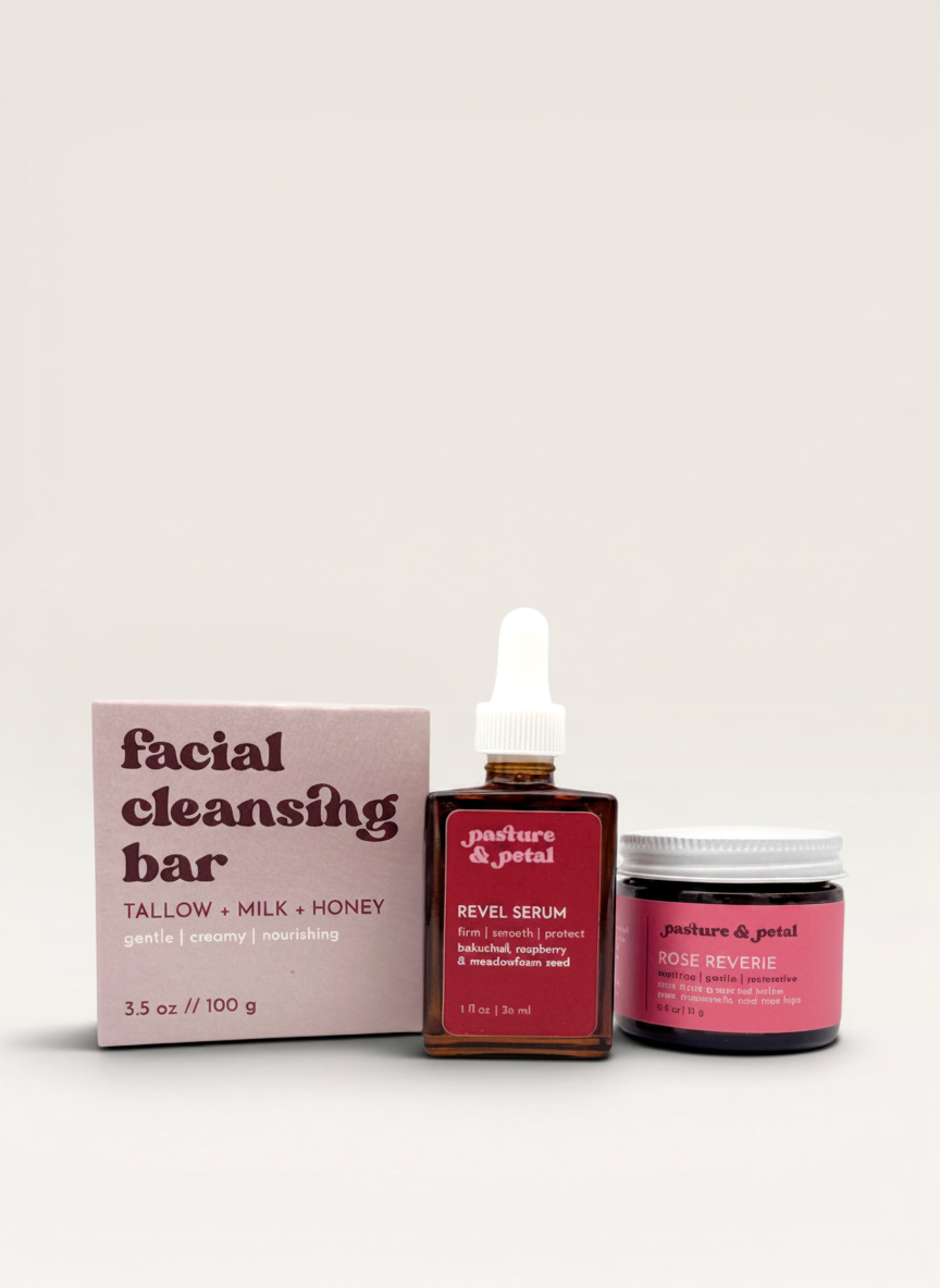 Every Step Bundle (Soap + Serum + Moisturizer)