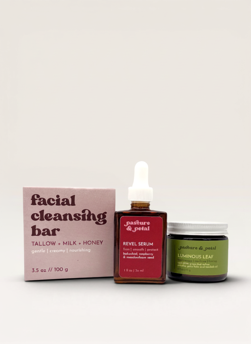 Every Step Bundle (Soap + Serum + Moisturizer)