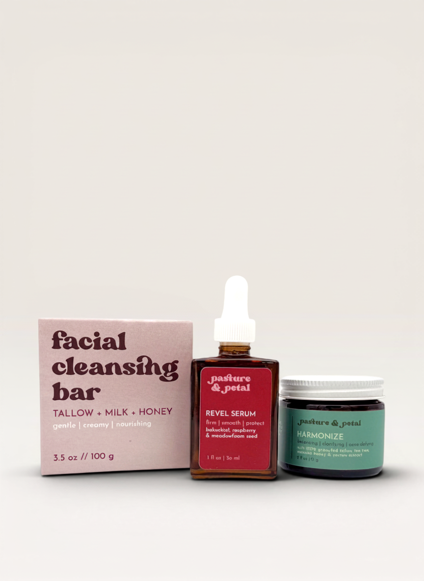 Every Step Bundle (Soap + Serum + Moisturizer)